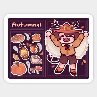 Autumnal Vibes Sticker